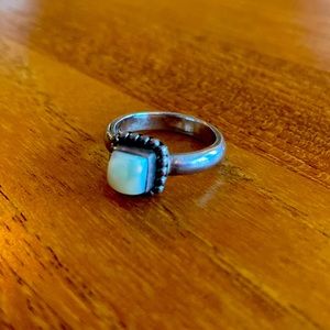 Silpada ‘Button Frame’ Ring